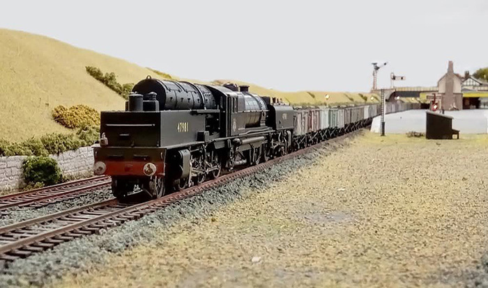 Garratt freight steam